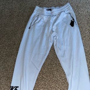 Blue Nike Sweatpants